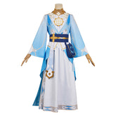 Genshin Impact Aether/Lumine Cosplay Kostüm Halloween Karneval Kostüm Set